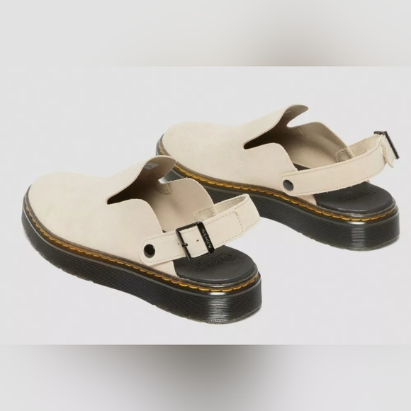 Dr. Marten Carlson Suede Casual Slingback Mules Size 11 - Picture 6 of 10